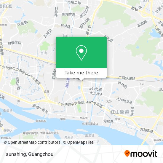 sunshing map