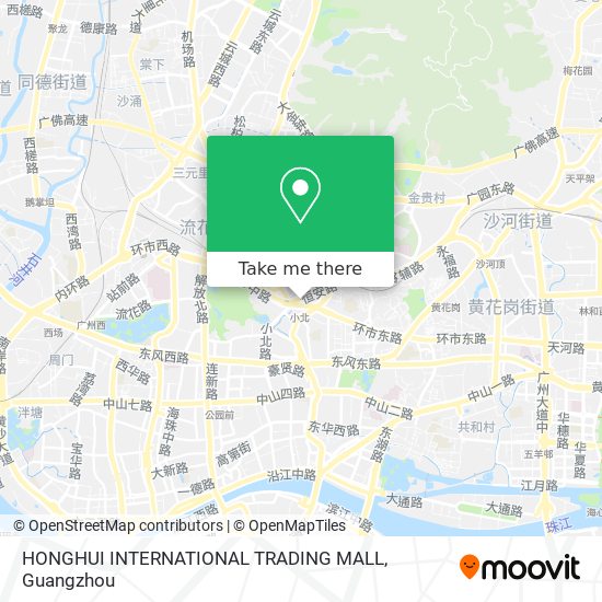HONGHUI INTERNATIONAL TRADING MALL map