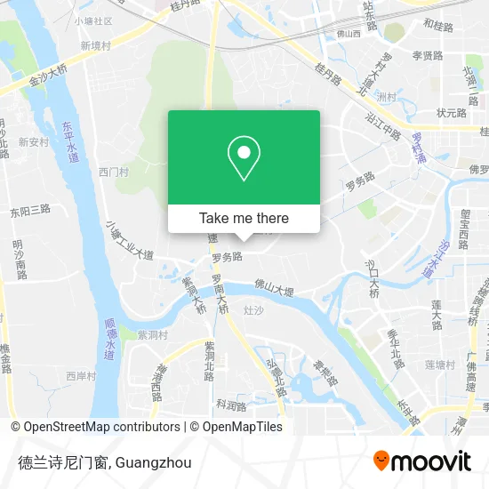 德兰诗尼门窗 map