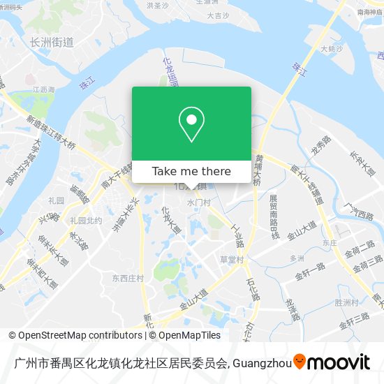 广州市番禺区化龙镇化龙社区居民委员会 map