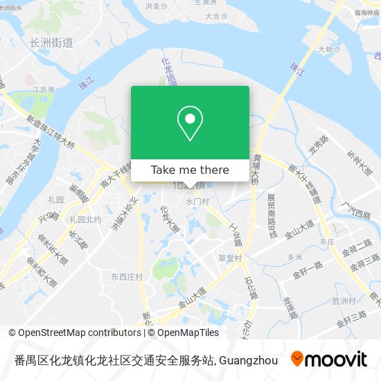 番禺区化龙镇化龙社区交通安全服务站 map