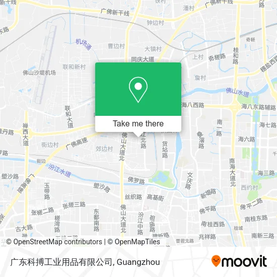 广东科搏工业用品有限公司 map