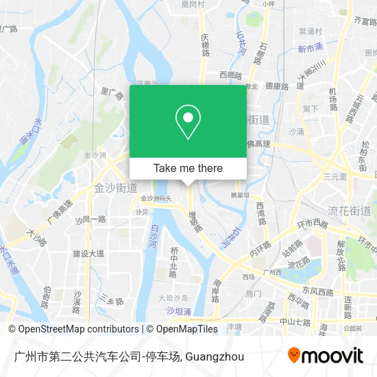 广州市第二公共汽车公司-停车场 map