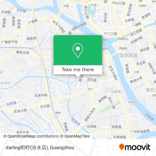 darling咑柠(汾水店) map
