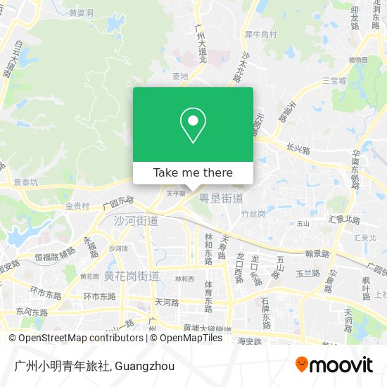 广州小明青年旅社 map