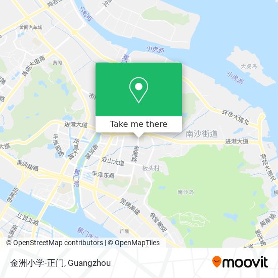 金洲小学-正门 map