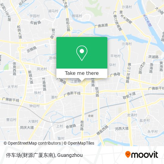 停车场(财源广厦东南) map