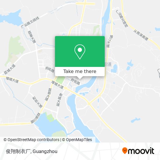 俊翔制衣厂 map