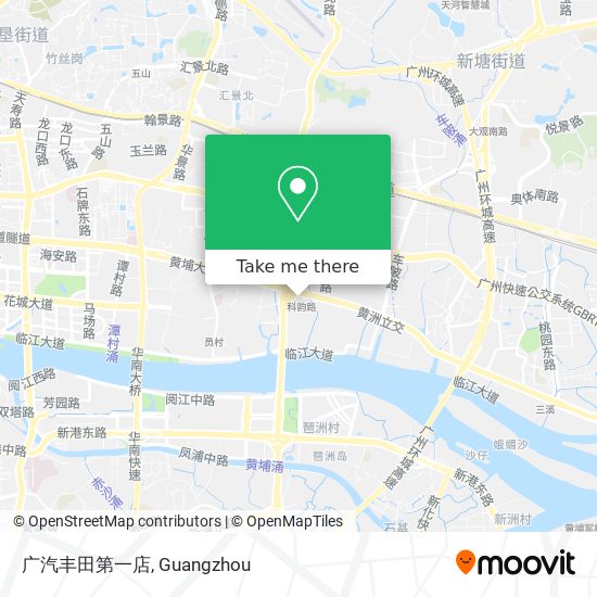 广汽丰田第一店 map
