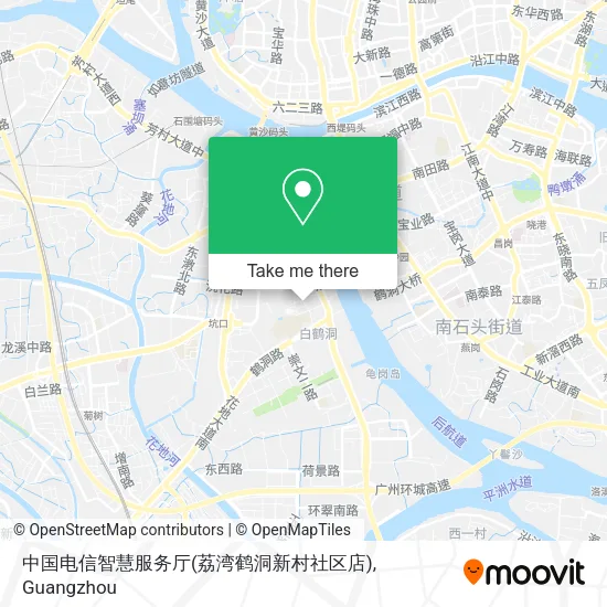 中国电信智慧服务厅(荔湾鹤洞新村社区店) map
