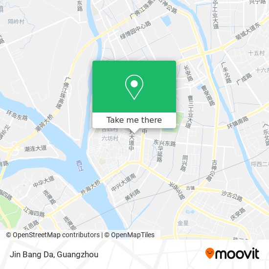 Jin Bang Da map