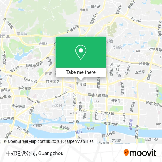 中虹建设公司 map
