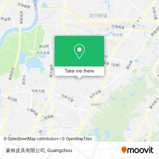 豪林皮具有限公司 map