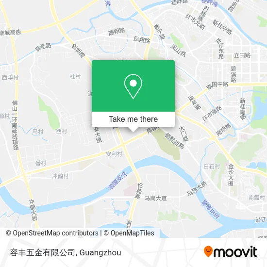 容丰五金有限公司 map
