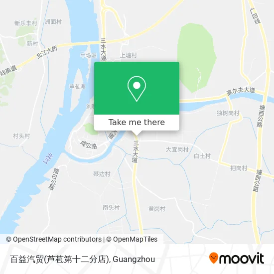 百益汽贸(芦苞第十二分店) map