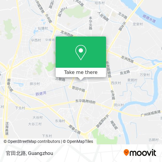 官田北路 map