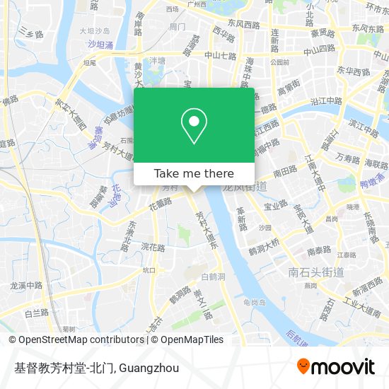 基督教芳村堂-北门 map