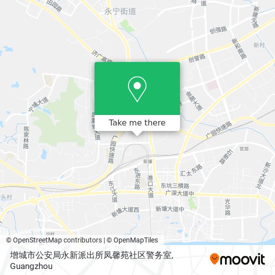 增城市公安局永新派出所凤馨苑社区警务室 map
