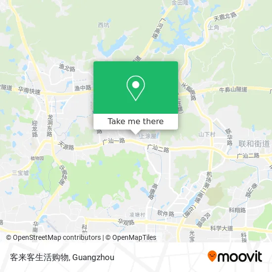 客来客生活购物 map