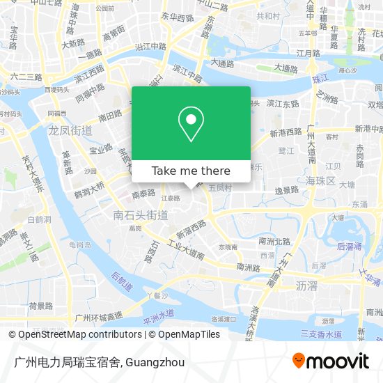 广州电力局瑞宝宿舍 map