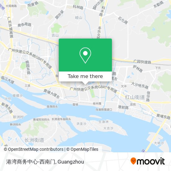 港湾商务中心-西南门 map