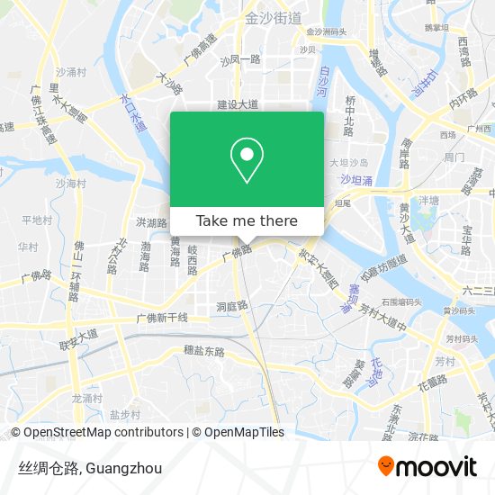 丝绸仓路 map
