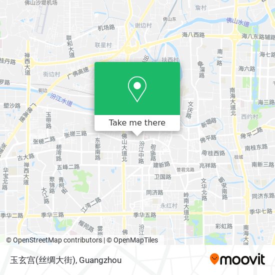 玉玄宫(丝绸大街) map