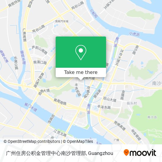 广州住房公积金管理中心南沙管理部 map