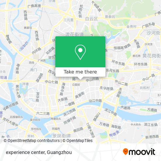 experience center map