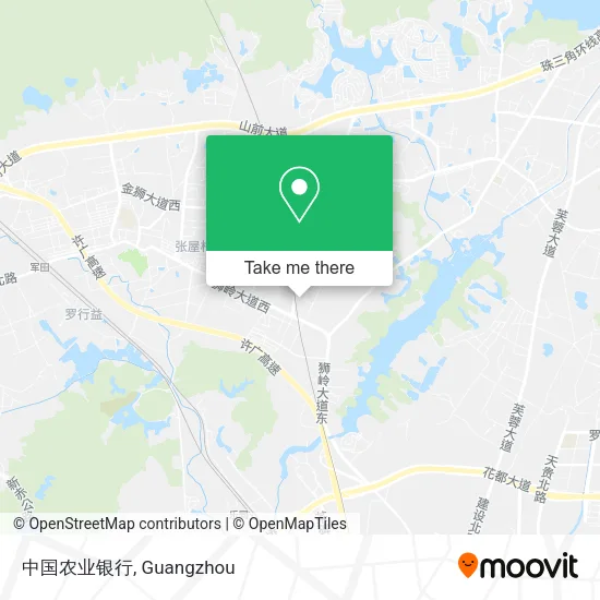 中国农业银行 map