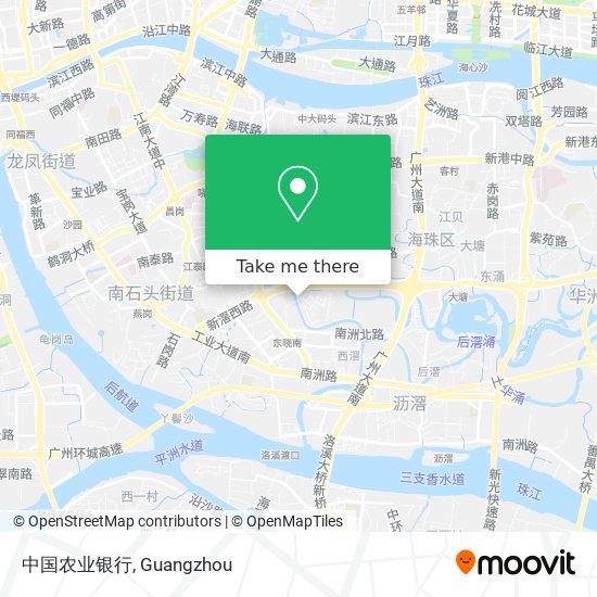中国农业银行 map