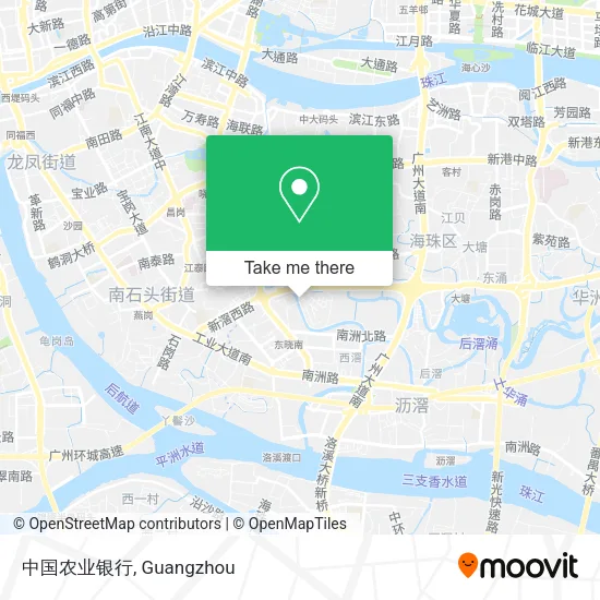 中国农业银行 map