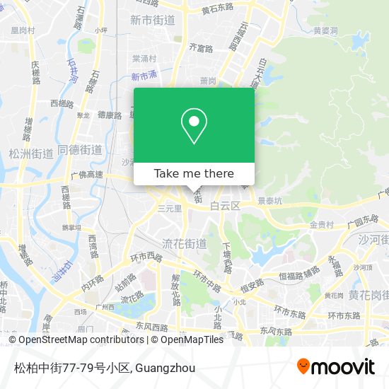 松柏中街77-79号小区 map