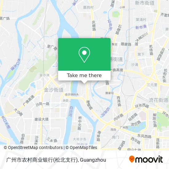 广州市农村商业银行(松北支行) map