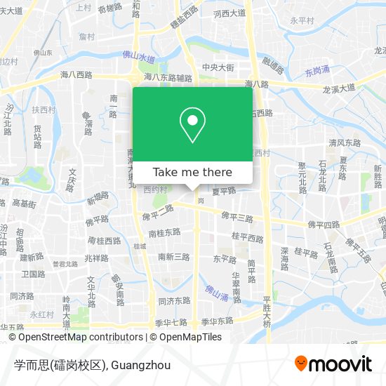 学而思(礌岗校区) map