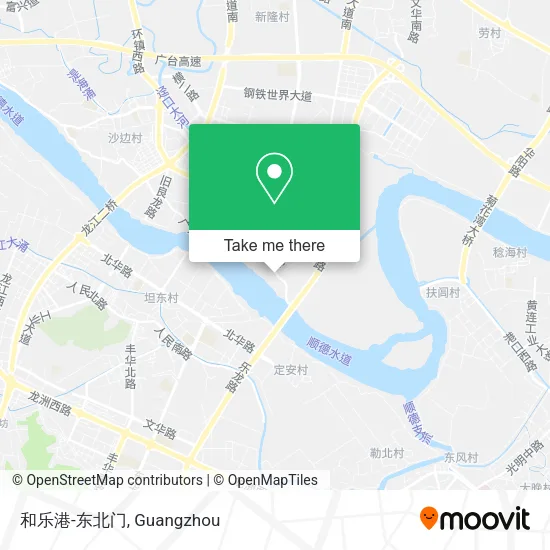 和乐港-东北门 map
