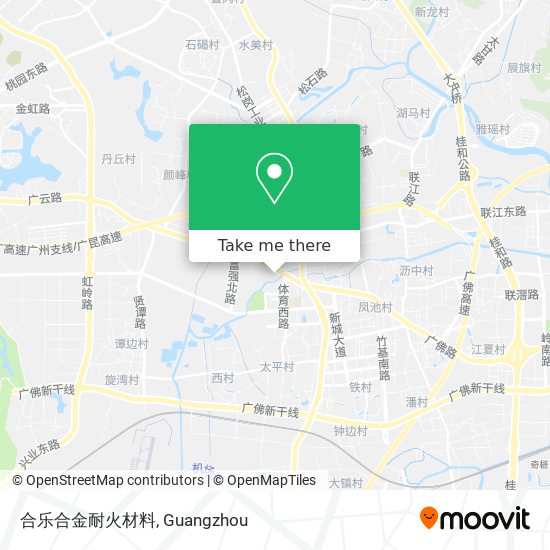 合乐合金耐火材料 map