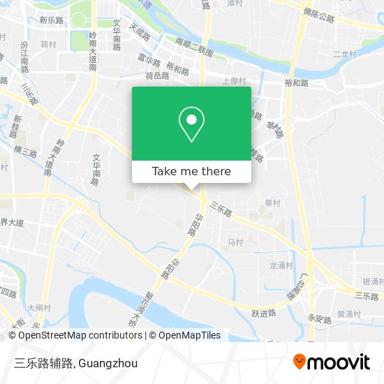 三乐路辅路 map