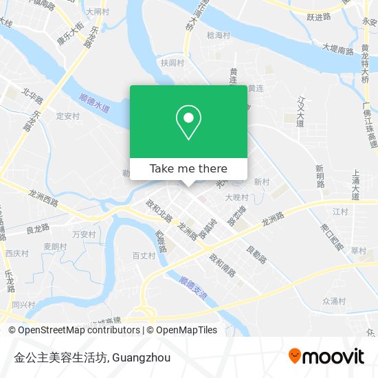 金公主美容生活坊 map