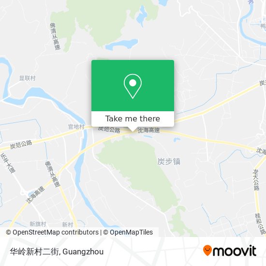 华岭新村二街 map