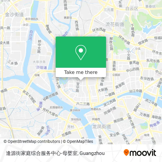 逢源街家庭综合服务中心-母婴室 map