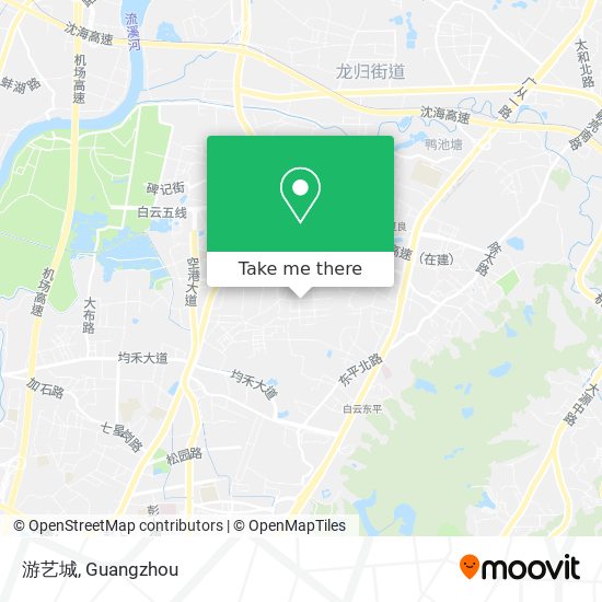游艺城 map
