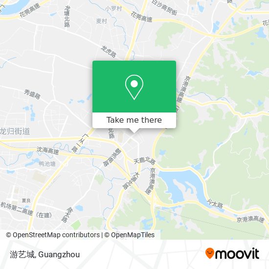 游艺城 map