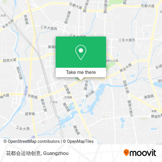 花都会运动创意 map
