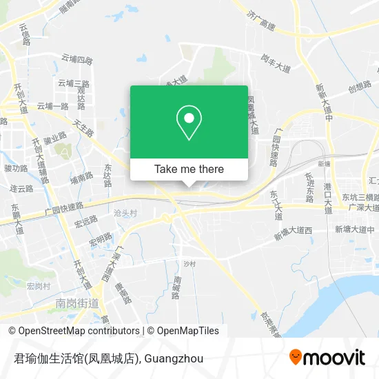 君瑜伽生活馆(凤凰城店) map