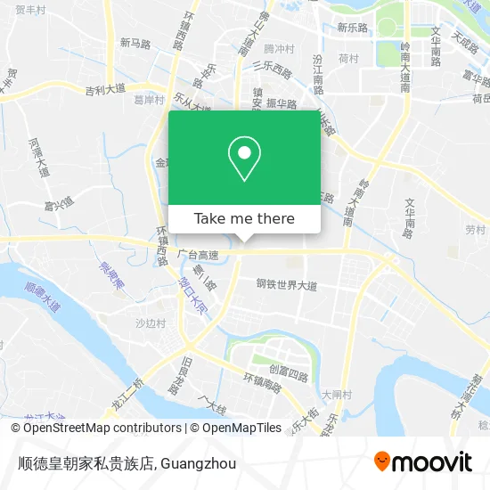 顺德皇朝家私贵族店 map