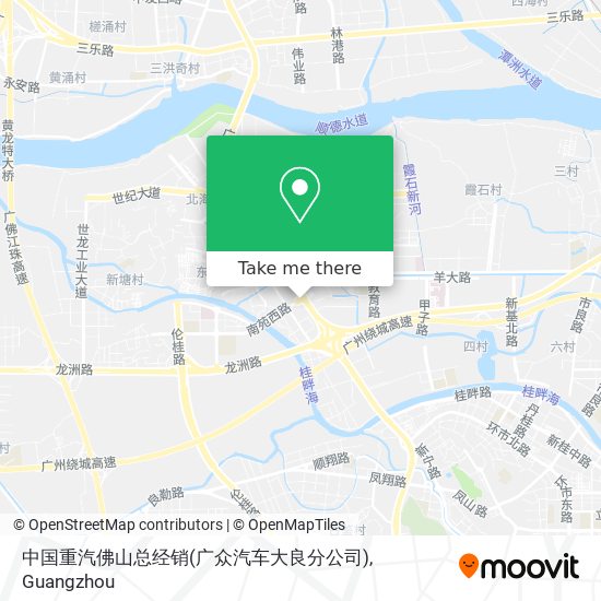 中国重汽佛山总经销(广众汽车大良分公司) map