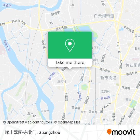 顺丰翠园-东北门 map