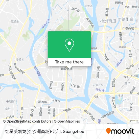 红星美凯龙(金沙洲商场)-北门 map