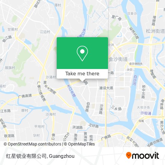红星锁业有限公司 map